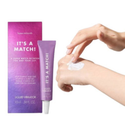 Żel stymulujący wibrator w płynie It's a match