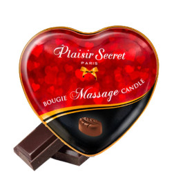 Świeca do masażu o zapachu czekolady Plaisir Secret
